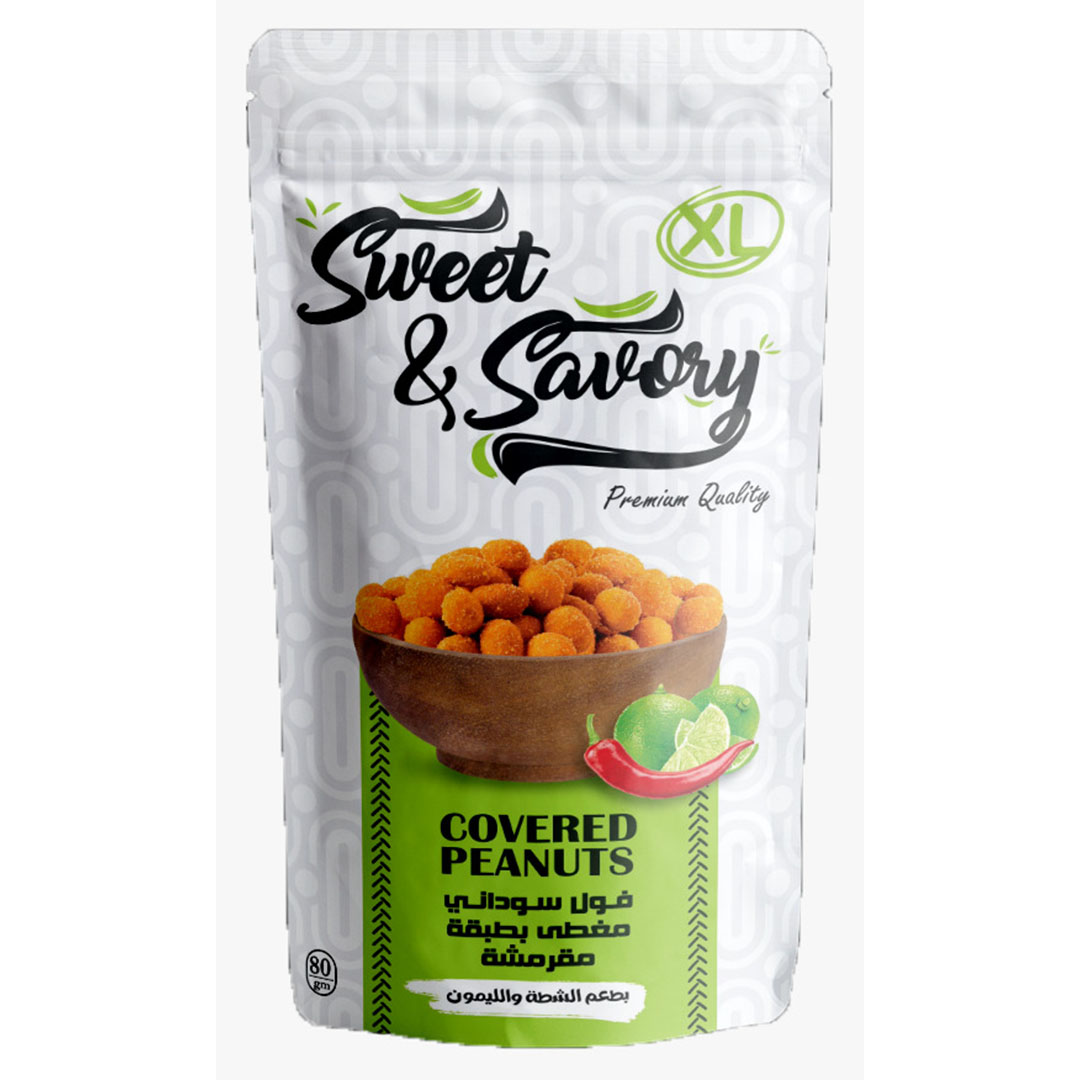 سويت اند سافوري فول سوداني - شطة وليمون - 80 جم