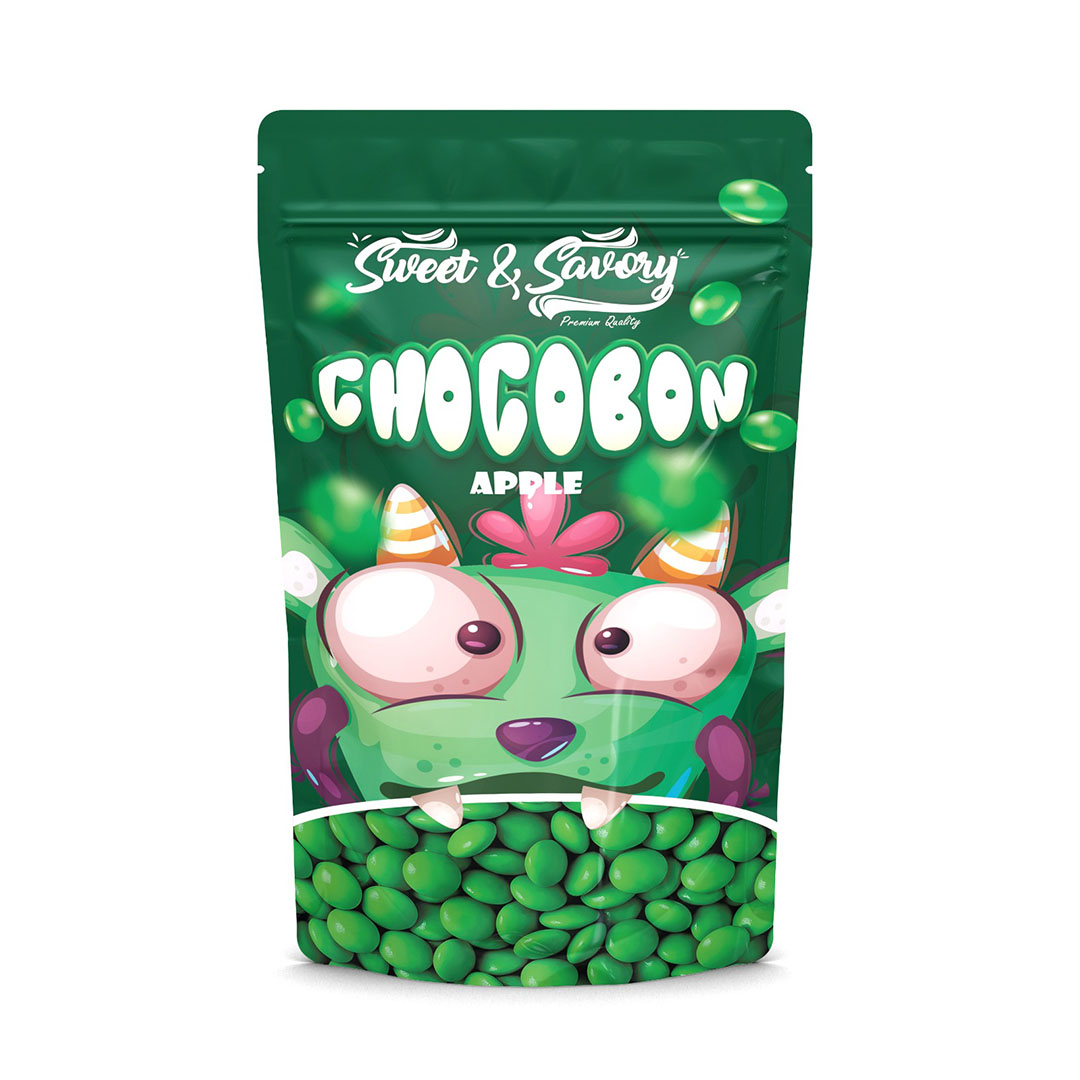 سويت اند سافوري شوكو بون - تفاح - 50 جم