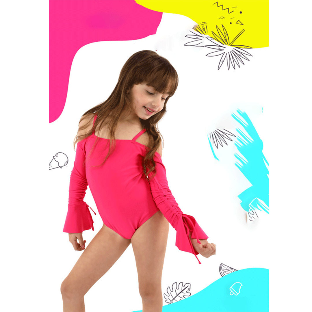 مايوه بناتي قطعة واحدة 2426