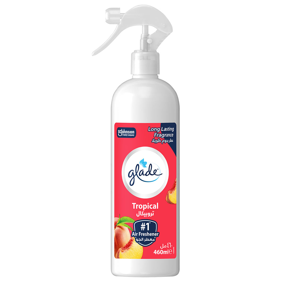 جليد بخاخ معطر للجو متعدد الاستعمالات - برائحة الخوخ - 460 مل