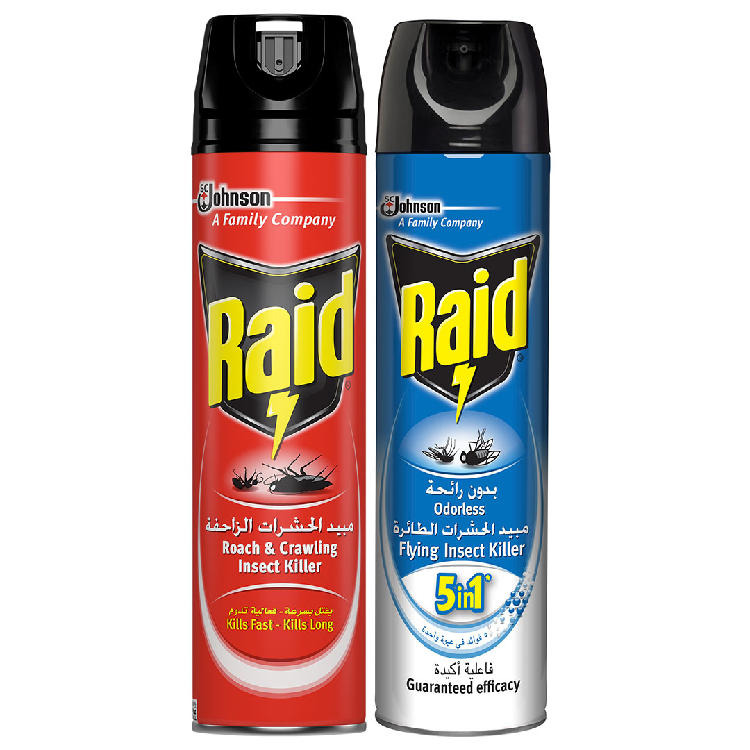 مجموعة ريد مبيد للحشرات طائرة والزاحفة - 2 قطعة - 400 مللي