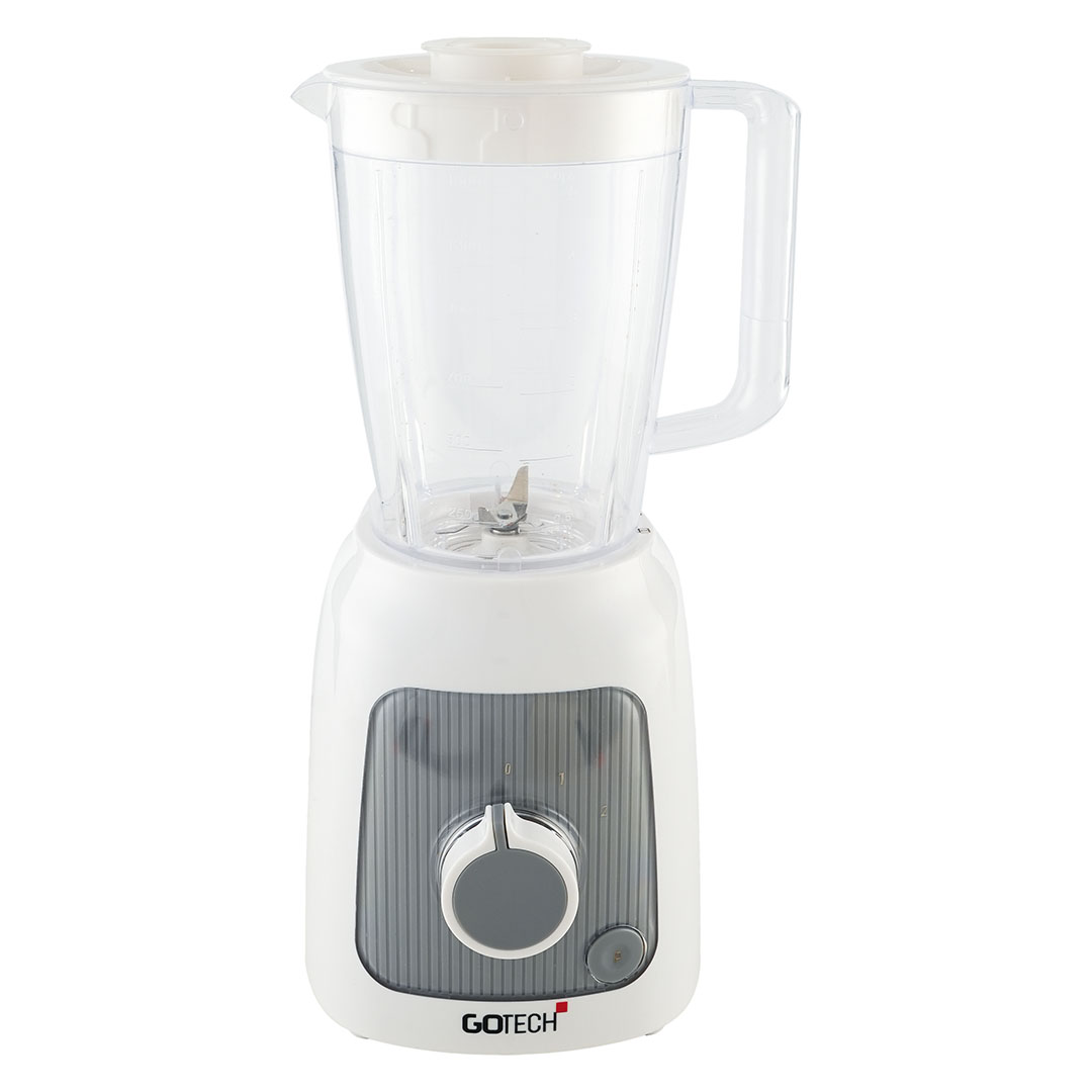 خلاط جو تك 1600 مل - سرعتان بمطحنة بلاستيكية - أبيض - GT-BL200