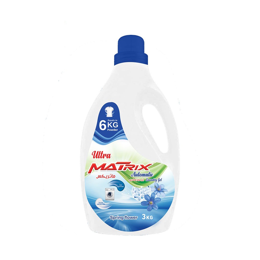 ماتريكس غسيل ملابس اوتوماتيك جل - ورود الربيع - 3 كيلو