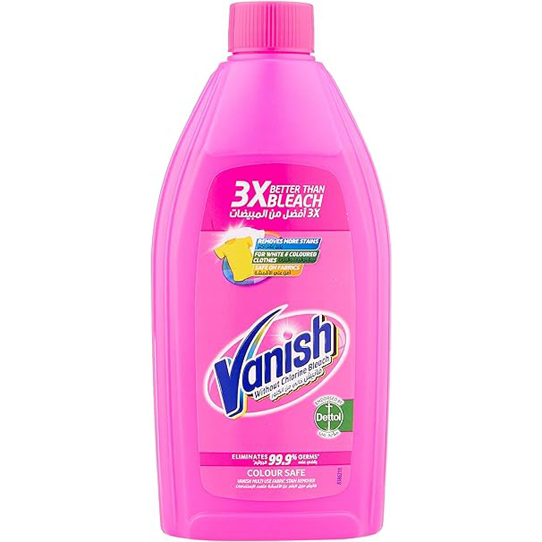 فانيش مزيل بقع الملابس سائل - وردي - 450 مللي