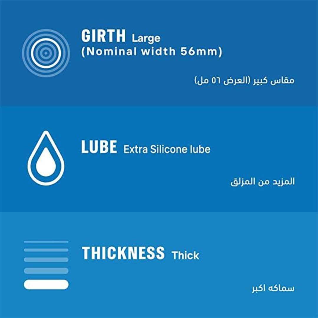 ديوركس عازل طبي - أمان تام - 3 قطع