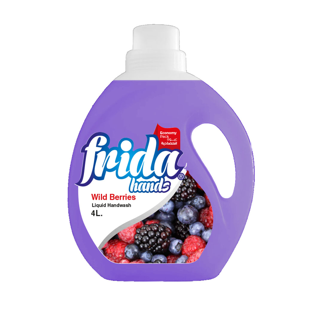 فريدا هاند ووش - توت بري - 4 لتر