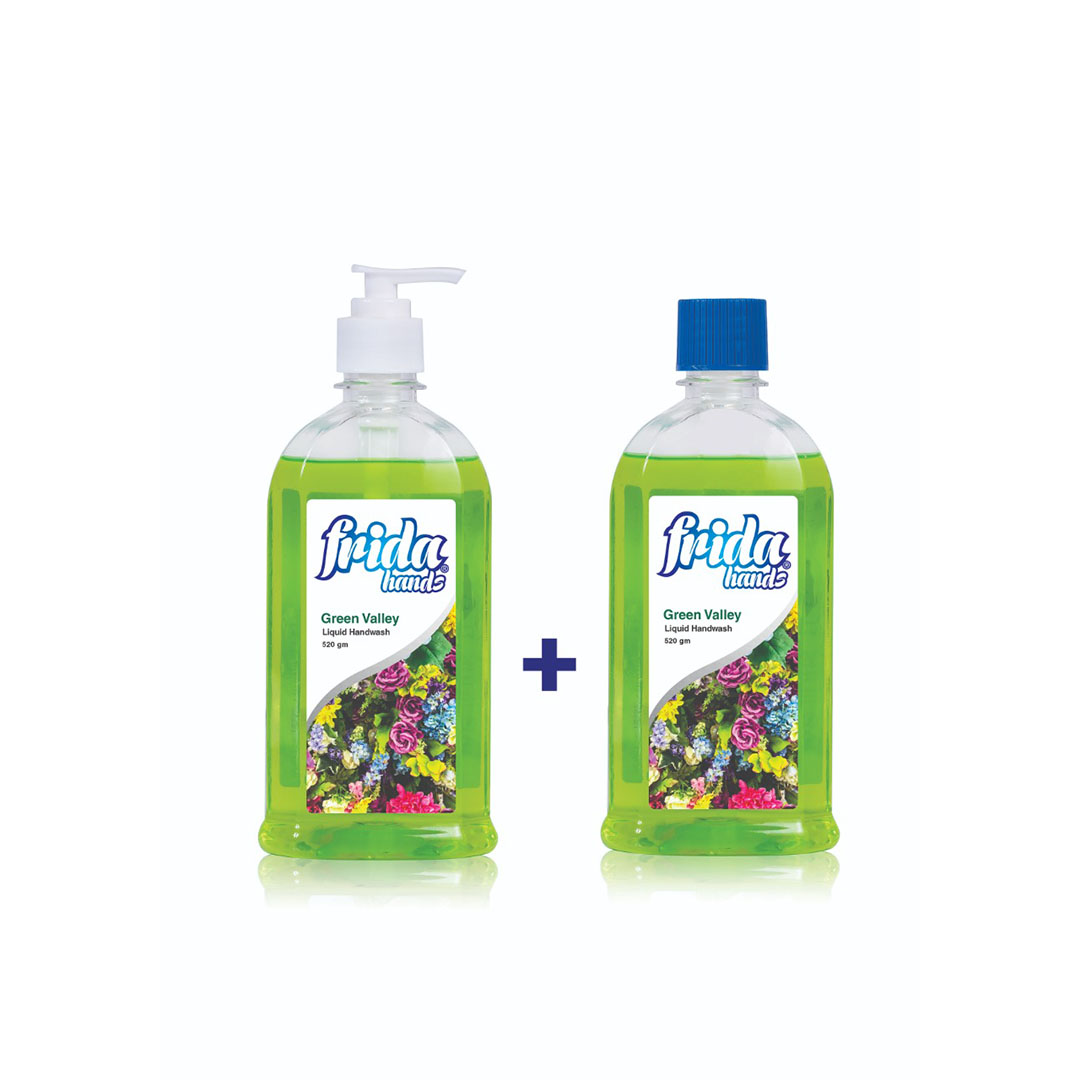 فريدا هاند ووش - جرين فالي - 520 مللي - 2 قطعة