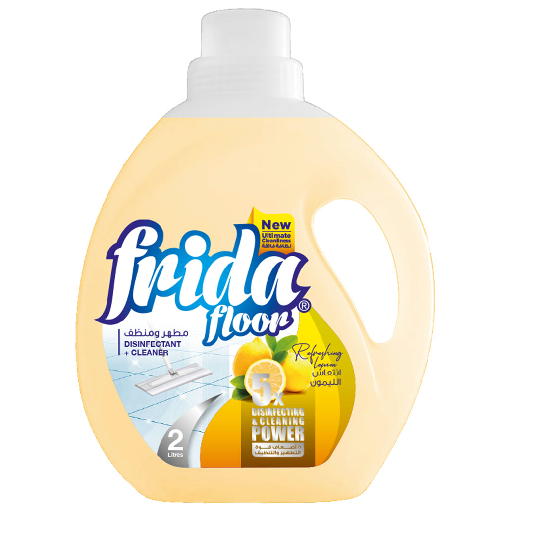 فريدا مطهر ومنظف ارضيات - انتعاش الليمون - 2 لتر