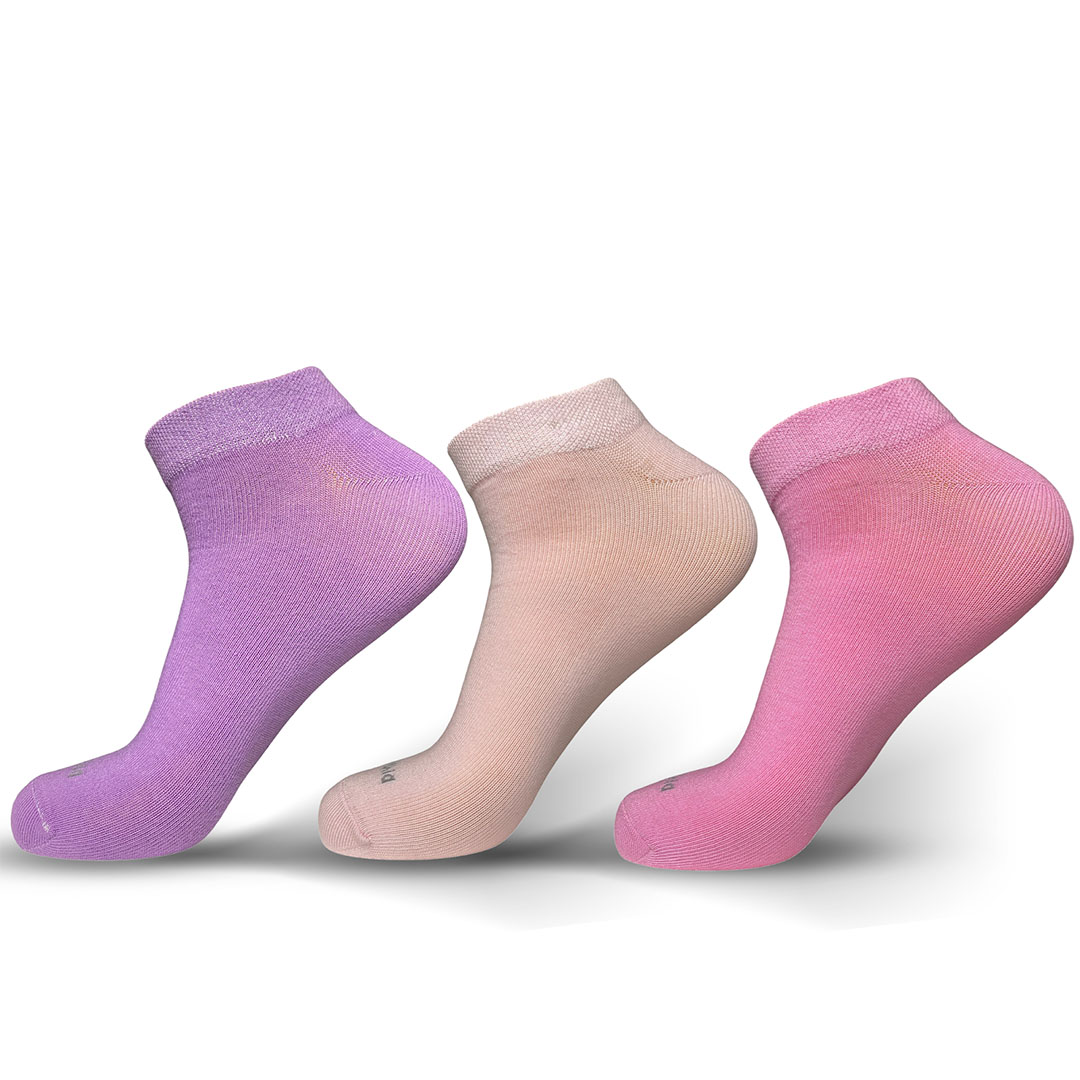 باك 3 قطع شراب حريمي سوكيت فوشيا/روز غامق/كحلي