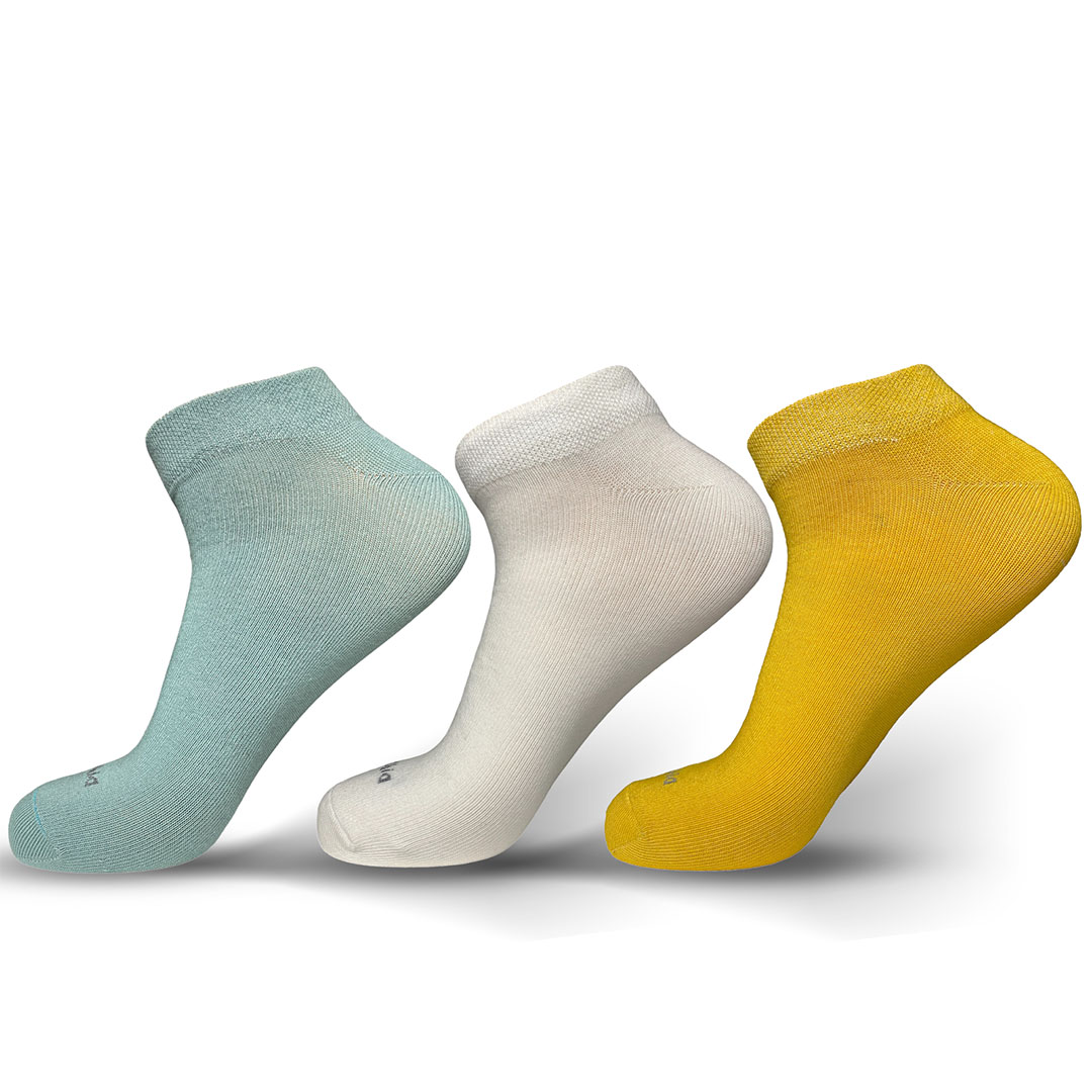 باك 3 قطع شراب حريمي سوكيت مينت/كريمي/مسطردة