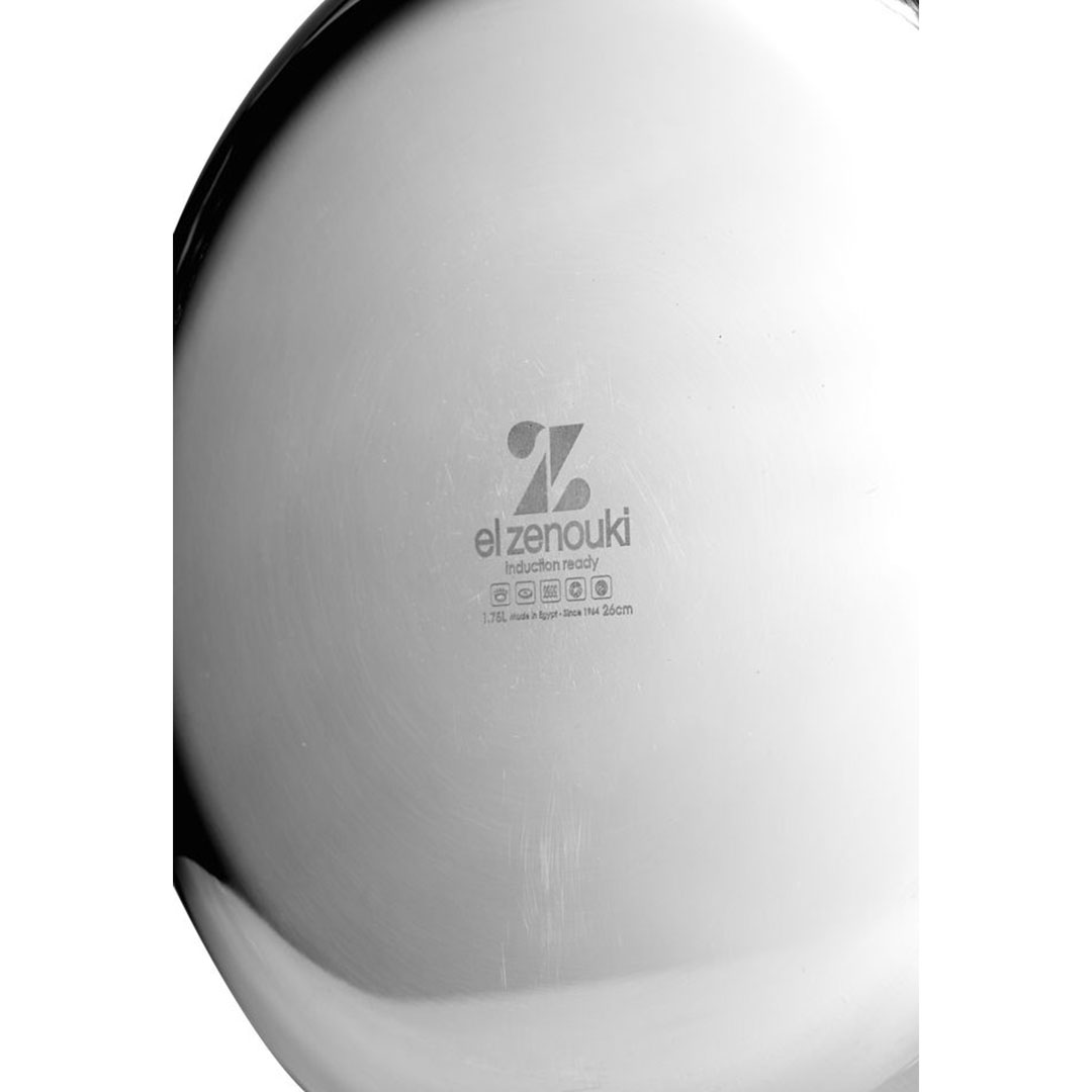 الزنوكي مقلايه برايم ستانلس ستيل - مقاس 20