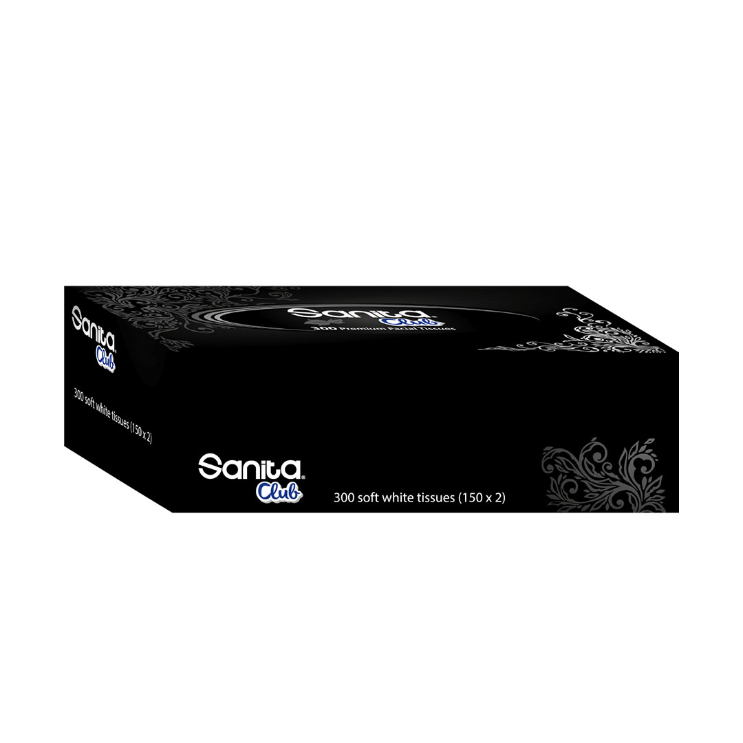 سانيتا كلوب مناديل وجه ناعمة - 300 منديل