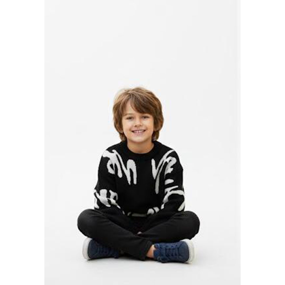 بلوفر حروف صدر و ظهر و كم أولادي - 54725