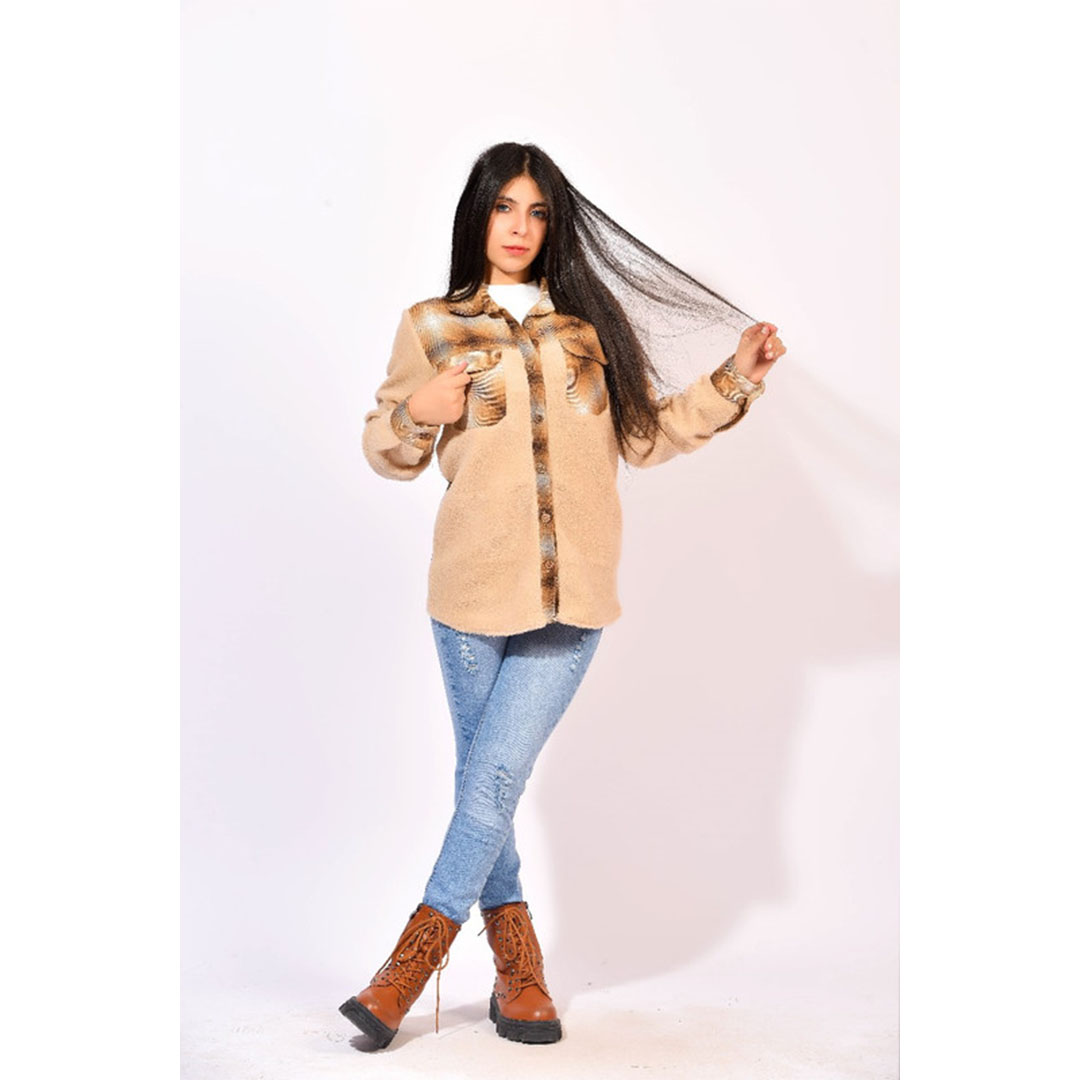 قميص بناتي كاروه فرو بناتي - هافان - 52817