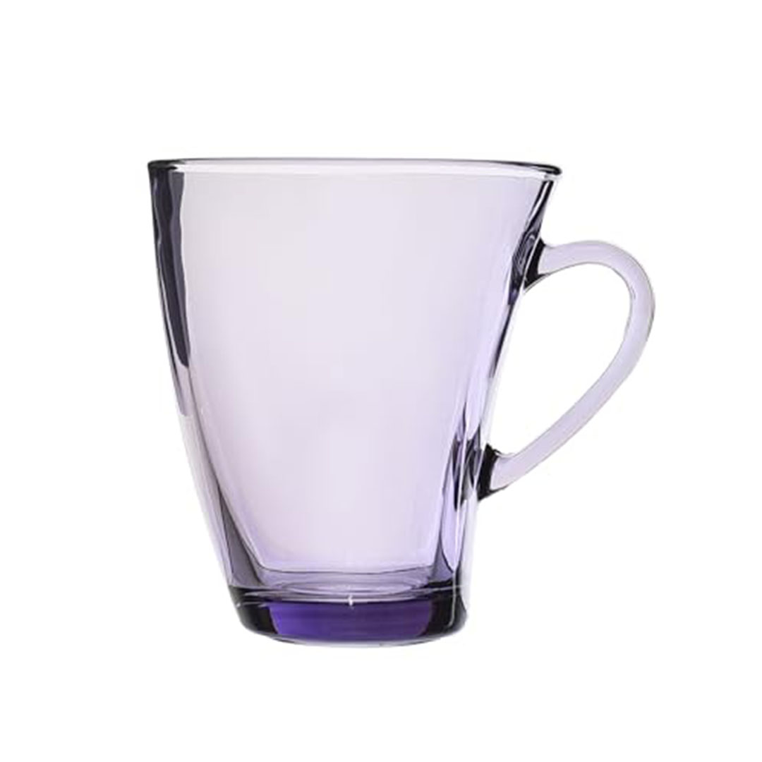 طقم مجات زجاجي بينجوين باساباهس - أرجواني - 295 مل - 6 أكواب