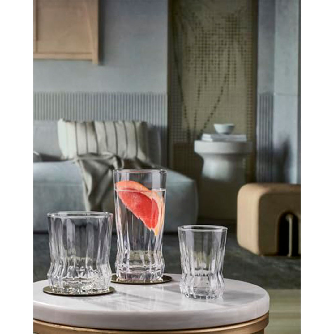 طقم أكواب شرب جايا طويلة باشابتشي - 285 مل - 6 أكواب