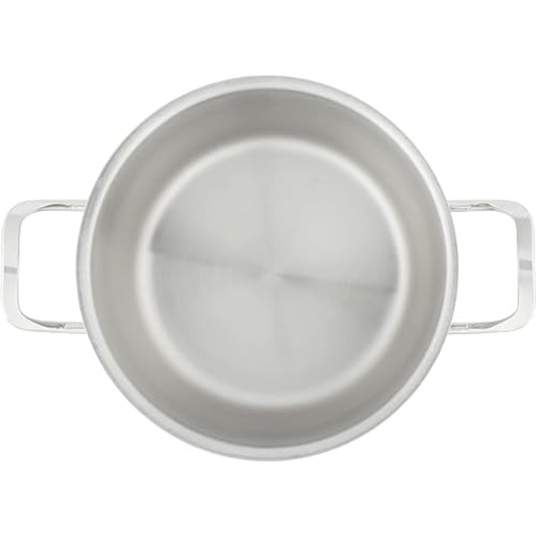 طقم حلل استانلس من نوفال بيرفكت 10 قطع - فضى