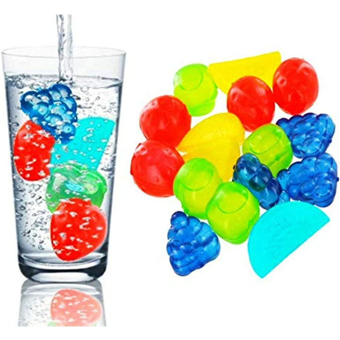 مكعبات ثلج مملؤة قابلة لإعادة الاستخدام