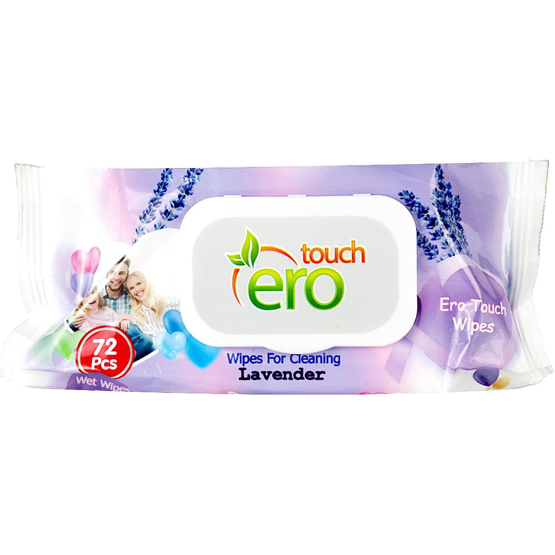 مناديل مبلله للأطفال برائحة اللافندر – 72 منديل