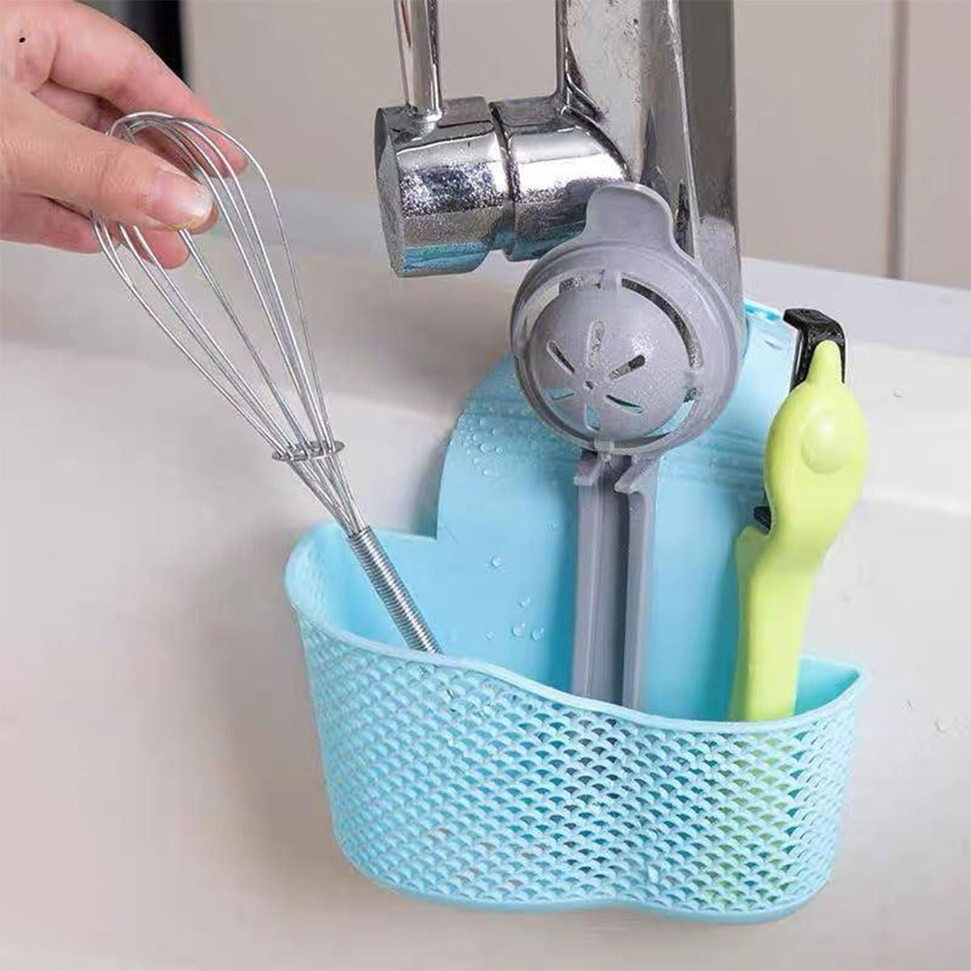 حامل ليفة إسفنجية من السيليكون - 1 قطعة