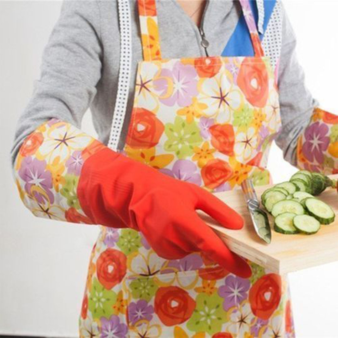 قفازات غسيل الأطباق بطول الكوع