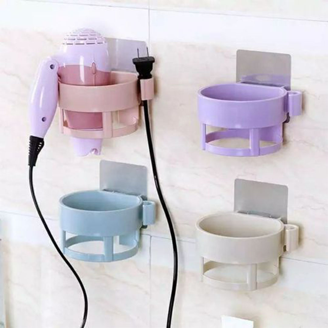 حامل مجفف الشعر بلاستك