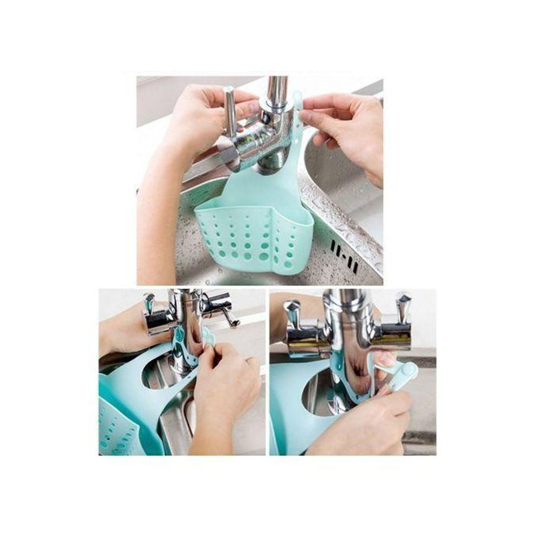 حامل ليفة إسفنجية من السيليكون - 1 قطعة