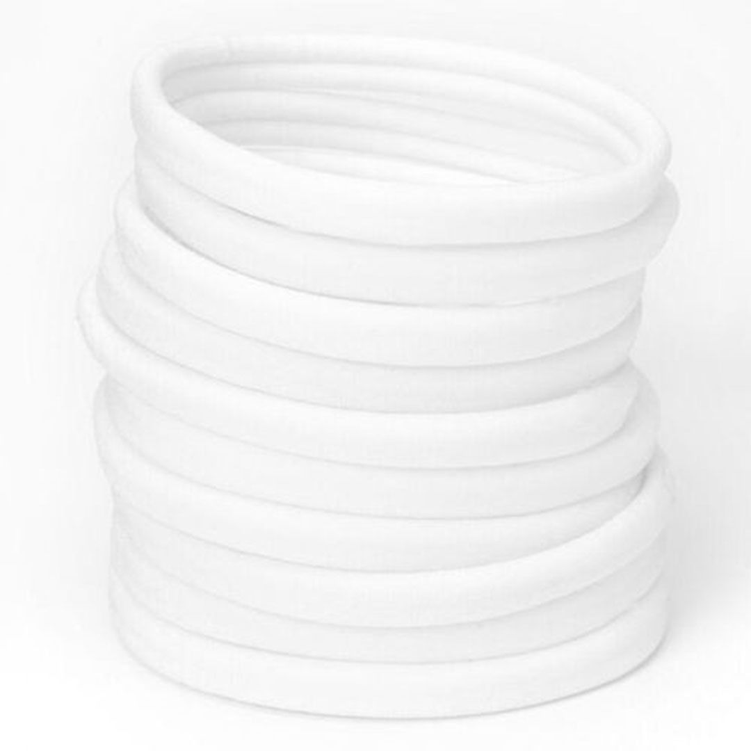 توك شعر قطن مرن - مقاس متوسط - 6 قطع