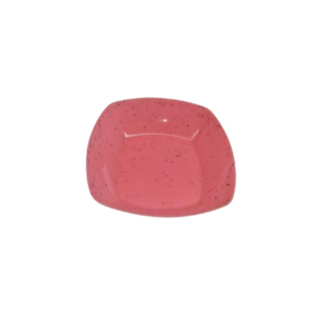 طبق بلاستيكي صغير بنقشة الجرانيت