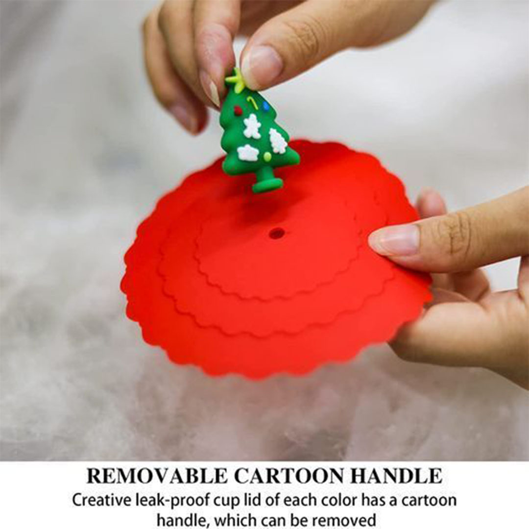 غطاء كوب سيليكون يحافظ على الحرارة