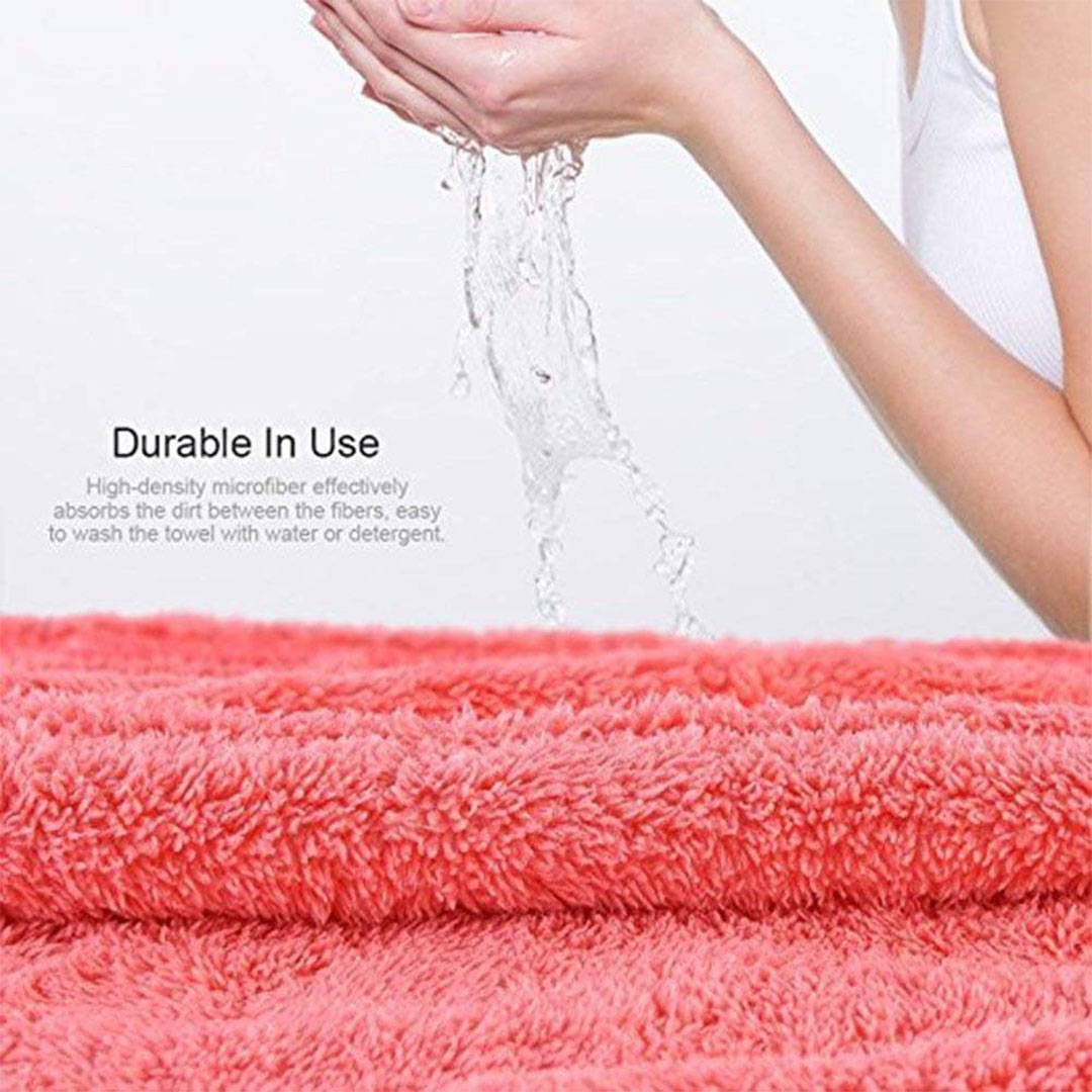 غطاء شعر سريع الجفاف على شكل فيونكة - قطعة واحدة