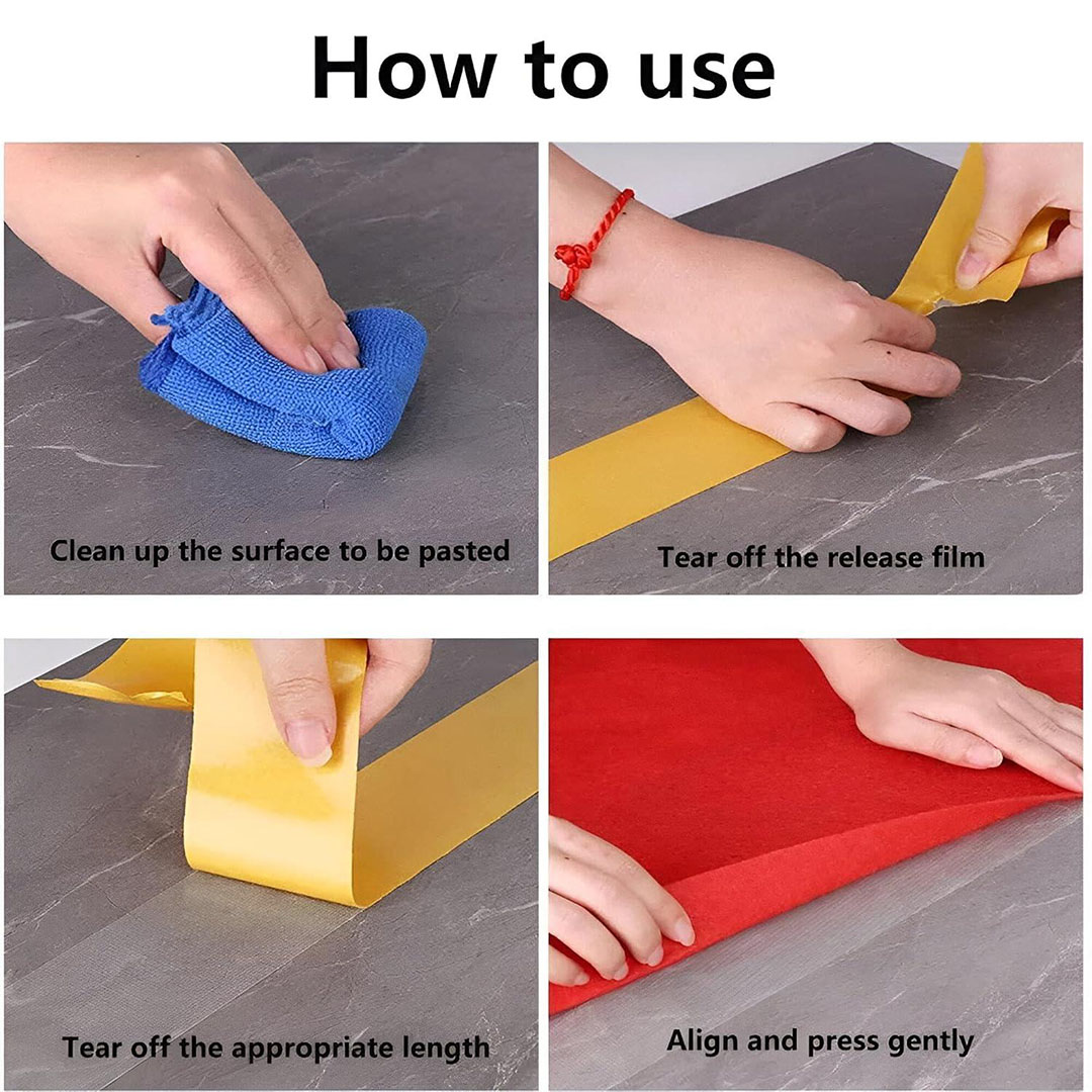 شريط لاصق مزدوج الجوانب عريض - ٣ متر