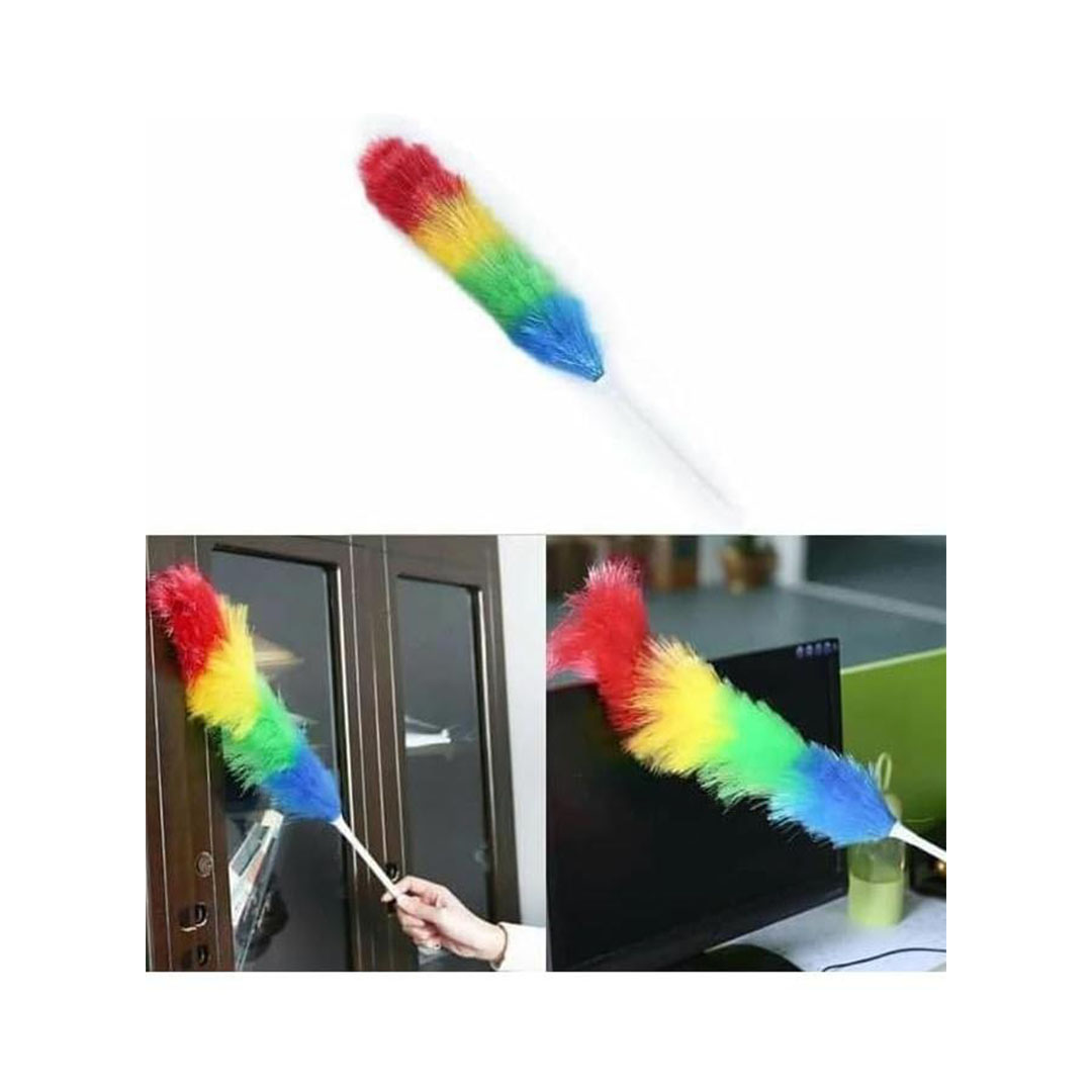 ريشه الاتربه بمقبض طويل لتنظيف المكاتب والمنازل