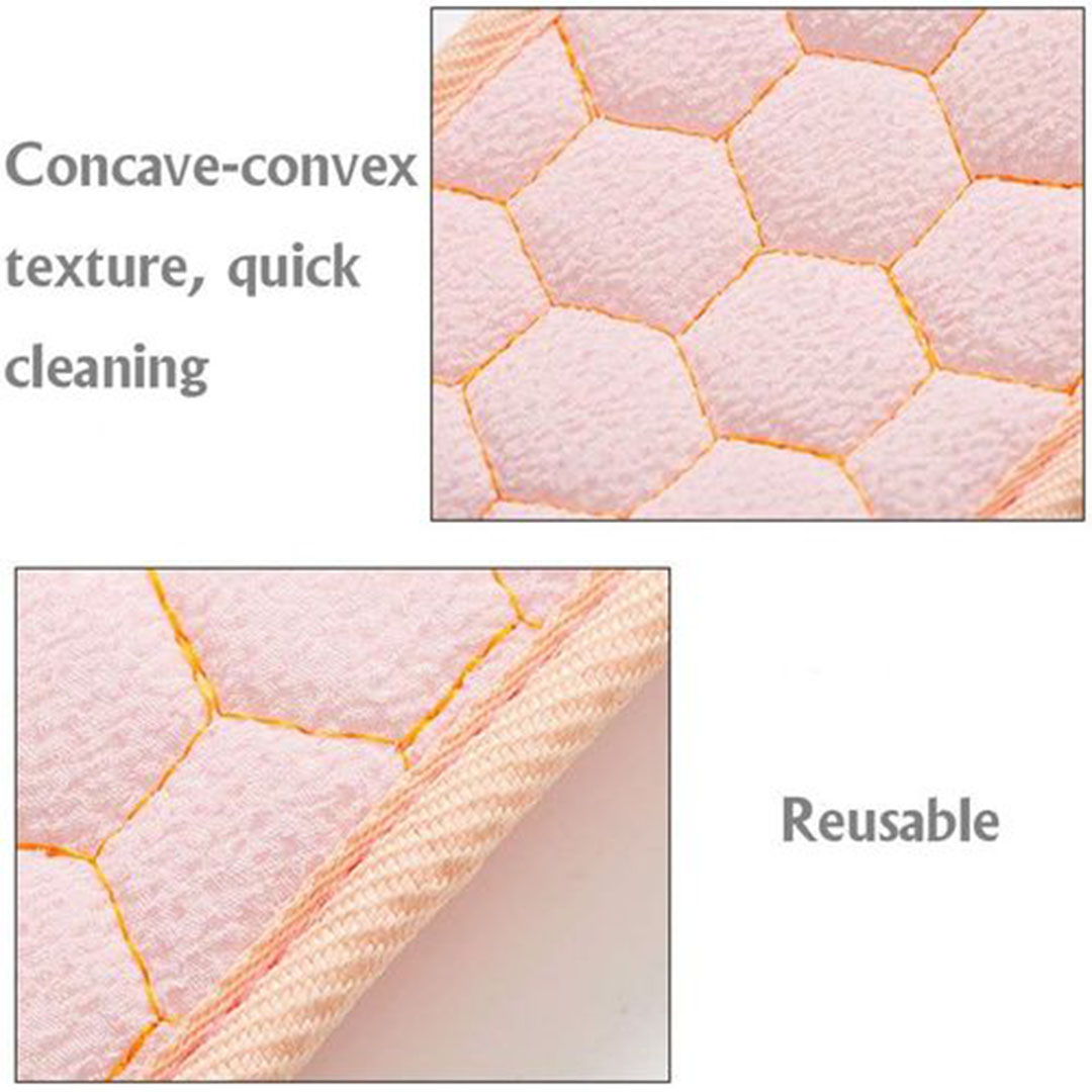 مجموعة فرك الظهر والقفازات وإسفنجة الاستحمام