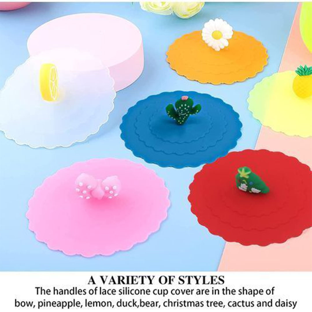 غطاء كوب سيليكون يحافظ على الحرارة