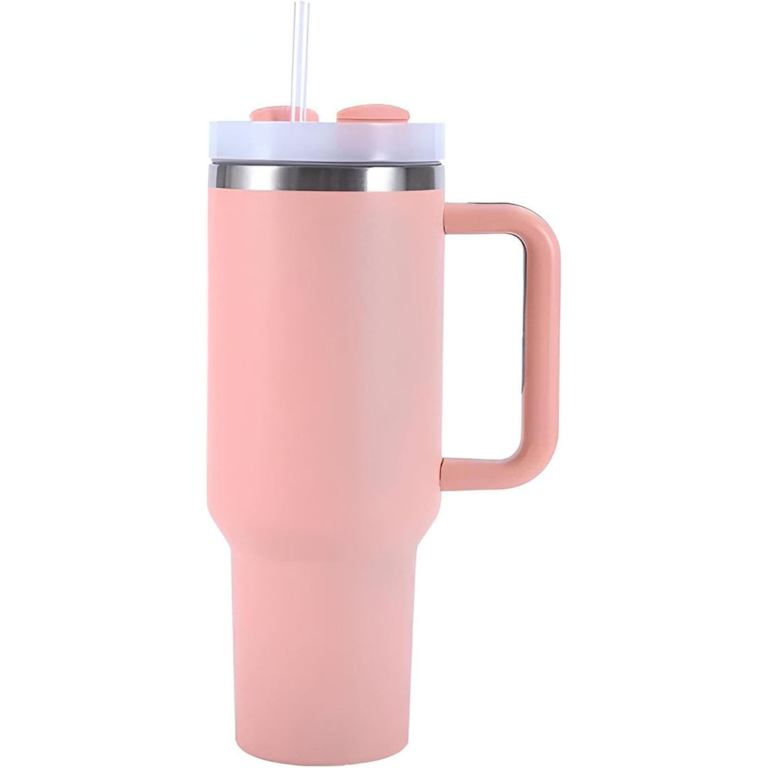 مج حراري مع غطاء للمشروبات - 1200 مللي - بطيخي