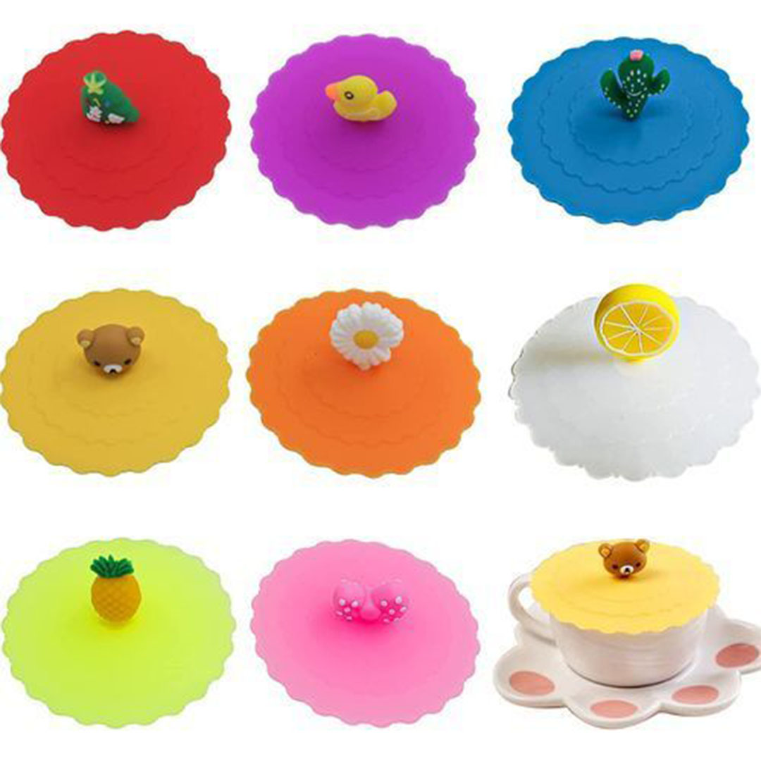 غطاء كوب سيليكون يحافظ على الحرارة