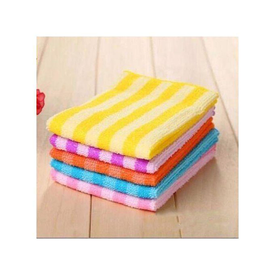 منشفة مطبخ متعددة الألوان - 5 قطع