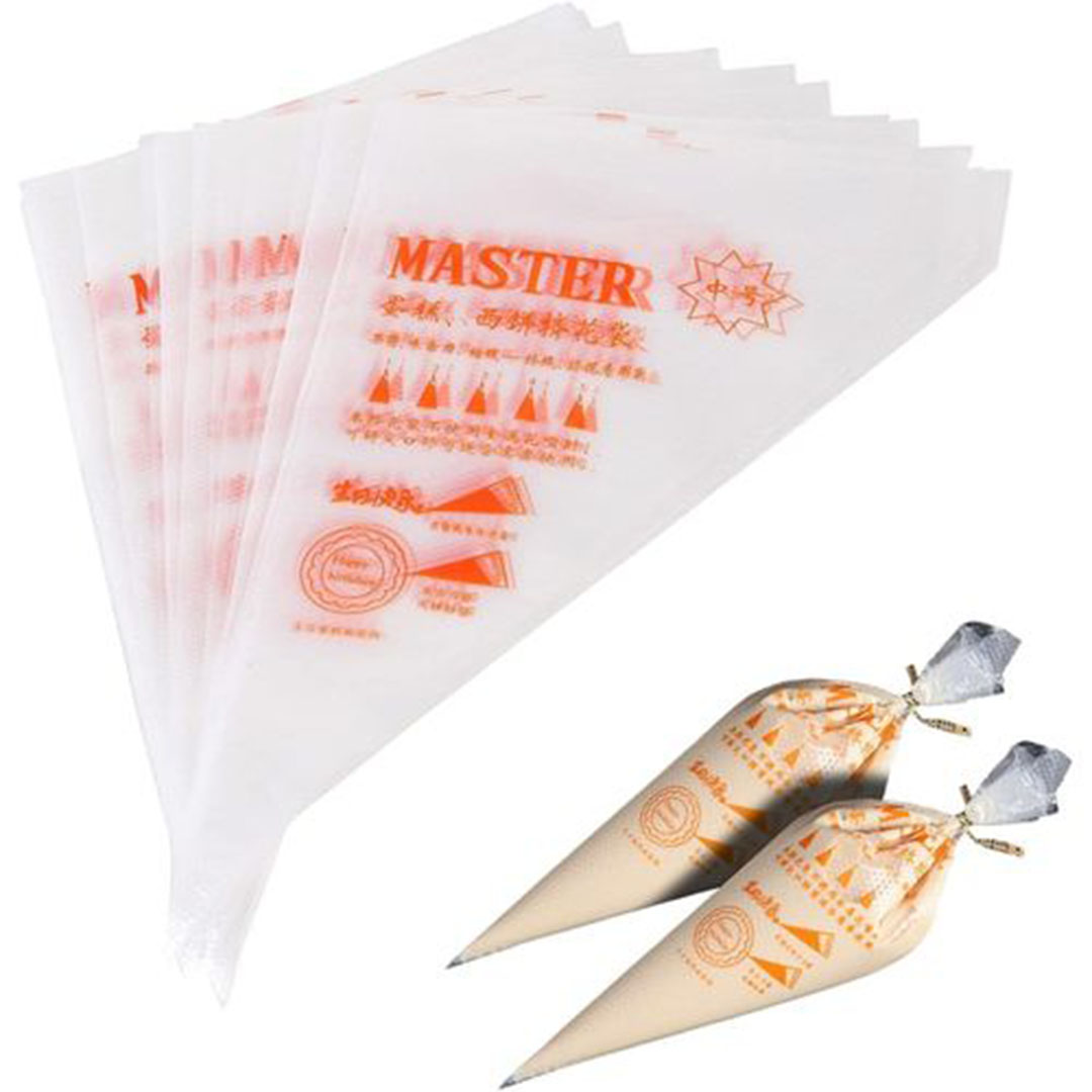 أكياس تزين الكيك والمعجنات - 20 كيس - حجم كبير