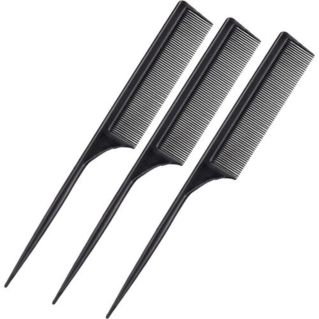 مشط رفيع مدبب لتقسيم الشعر وتجعيده بدقة