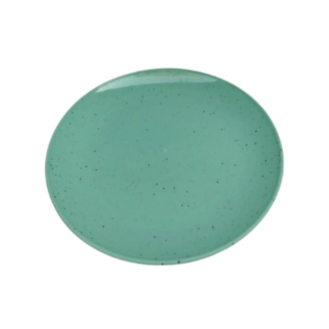 طبق بلاستيكي دائري كبير بنقشة الجرانيت