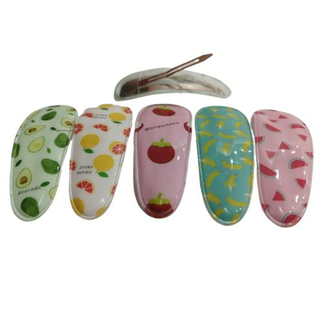 كلبسات شعر شكل فواكه كبيرة - 2 قطعة