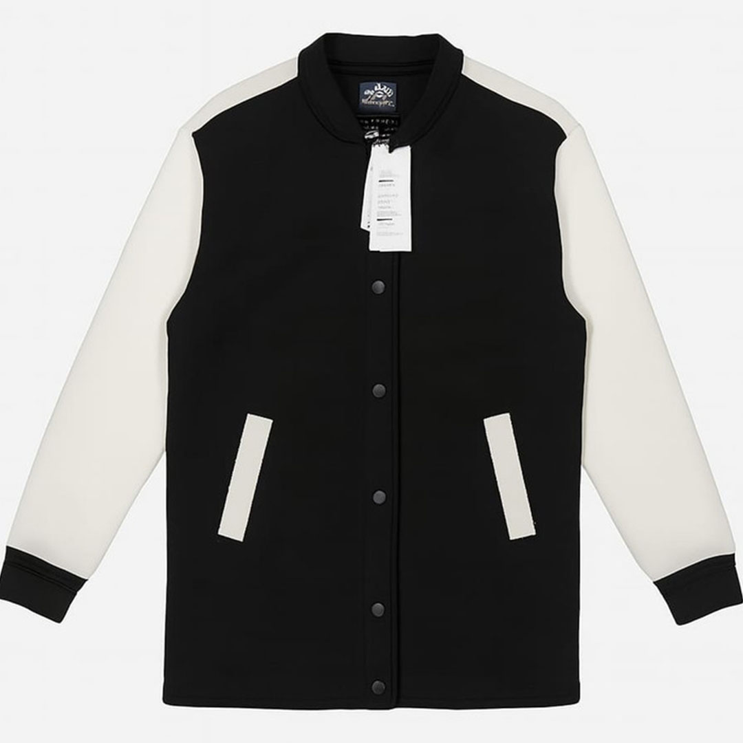 جاكيت طويل بكم حريمي - أسود