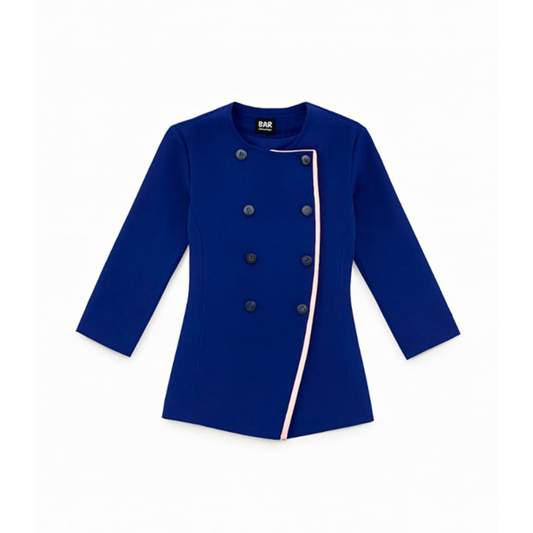 جاكيت قصير بأزرار حريمي