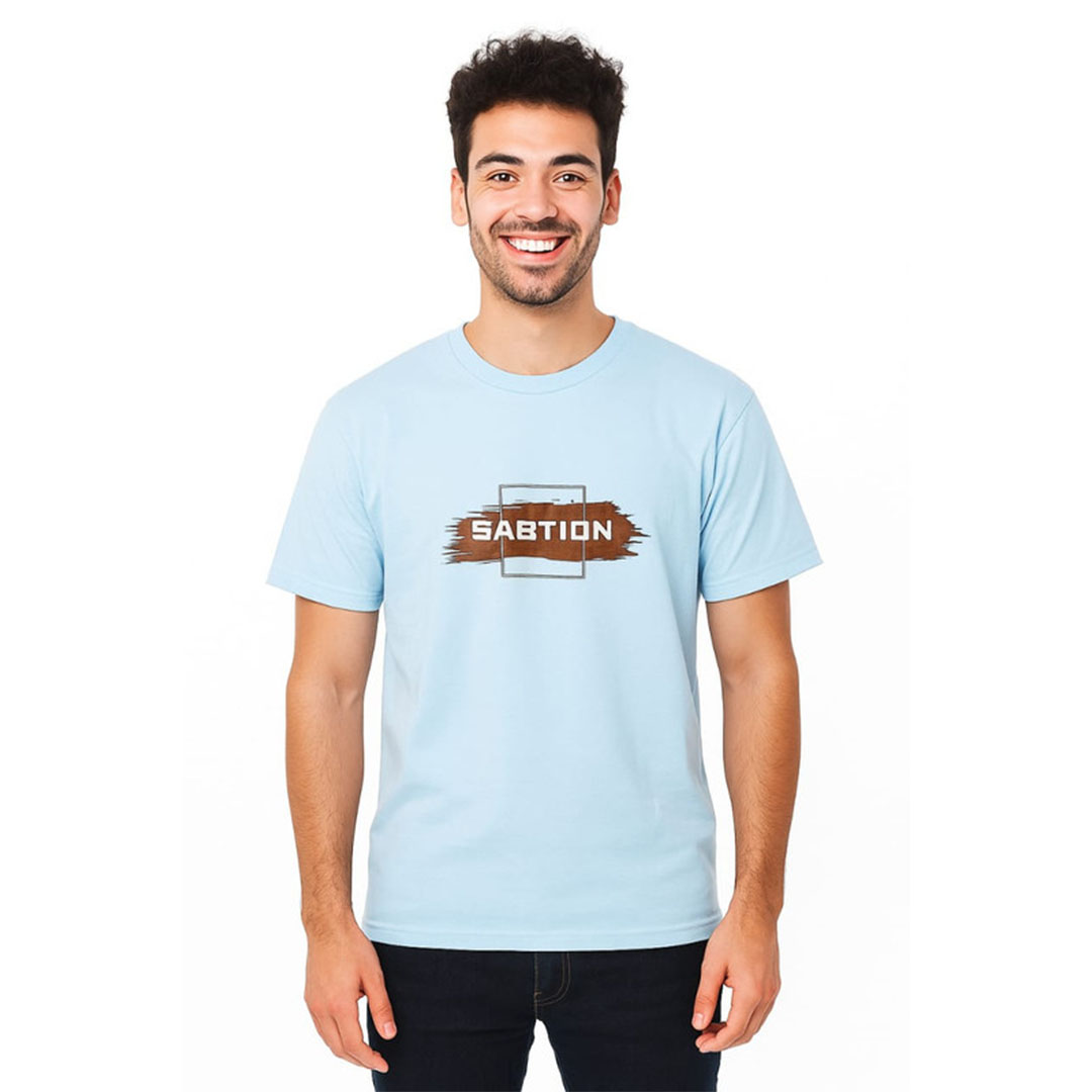 تيشيرت رجالي مطبوع Sabtion
