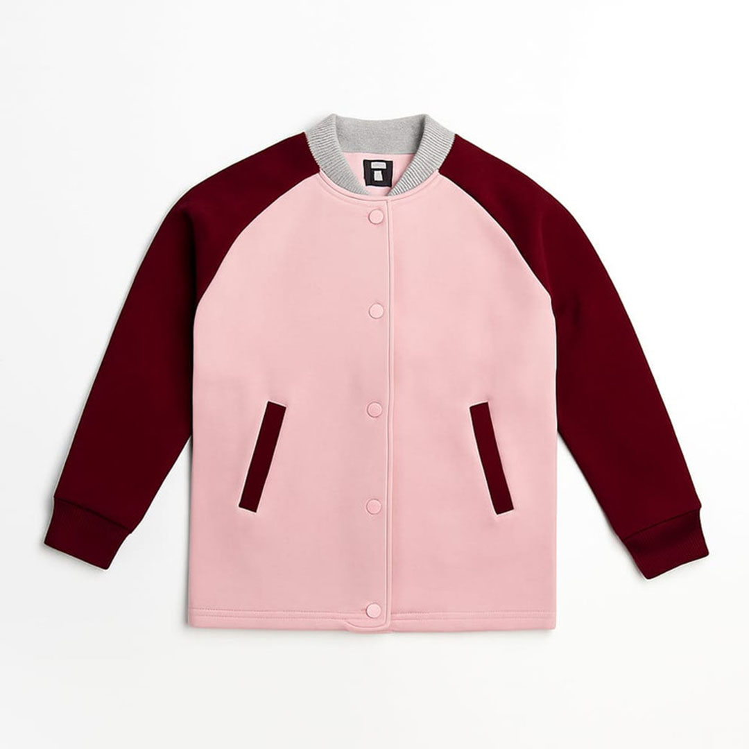 جاكيت بكم طويل حريمي - فوشيا