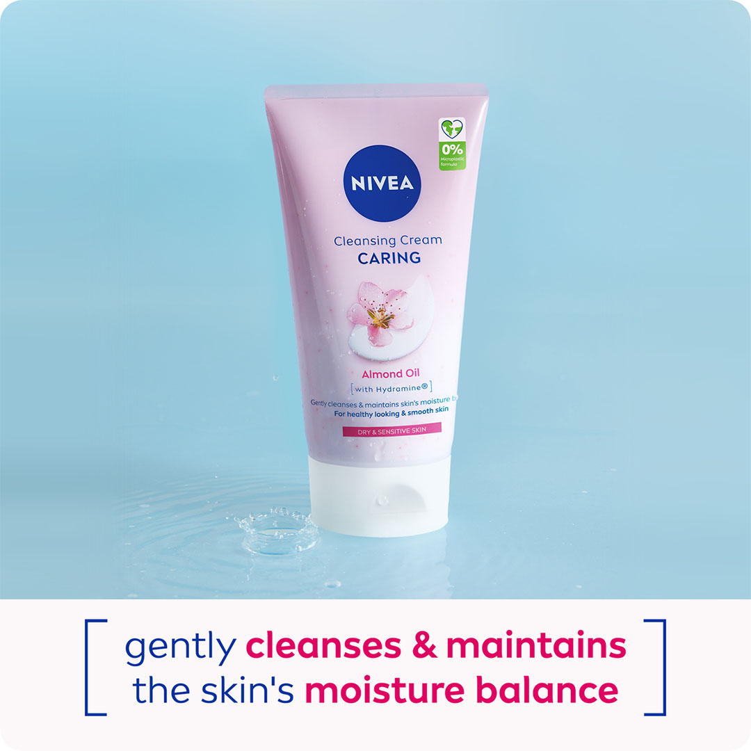 غسول وجه نيڤيا المنظف اللطيف بزيت اللوز - 150 مل