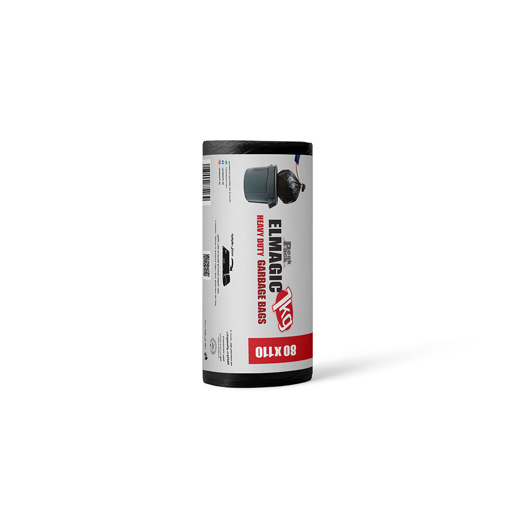 رول أكياس القمامة من بيك باك الماجيك - 1 كجم - 80 سم * 110 سم