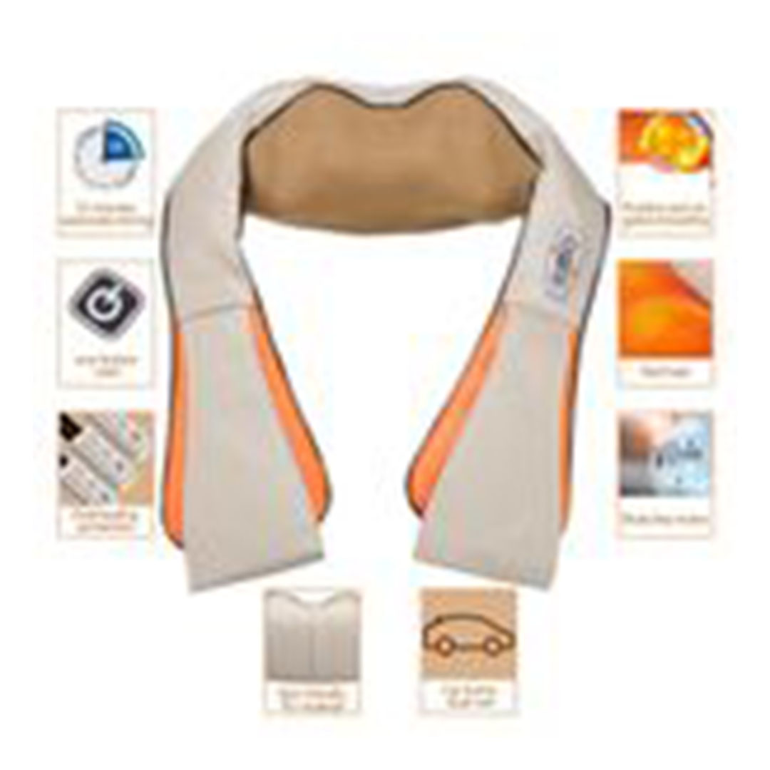 جهاز مساج تدليك الرقبة والكتف للاستخدام في السيارة والمنزل