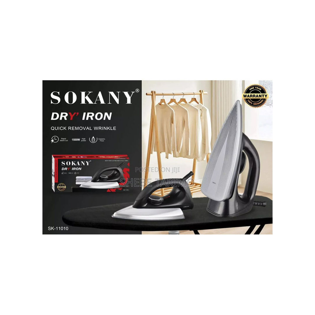 مكواة سيراميك جافه/ سلك 1.5 م - 1500 وات SK-11010